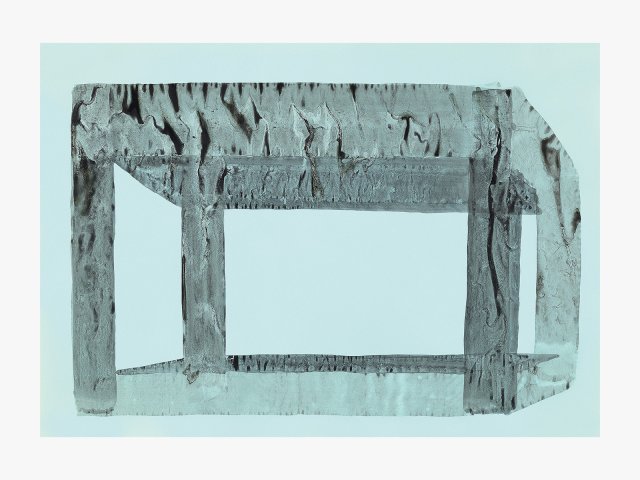 Käthchen von Heilbronn, 1999, Aquarell auf grünem Papier, 61 × 43 cm