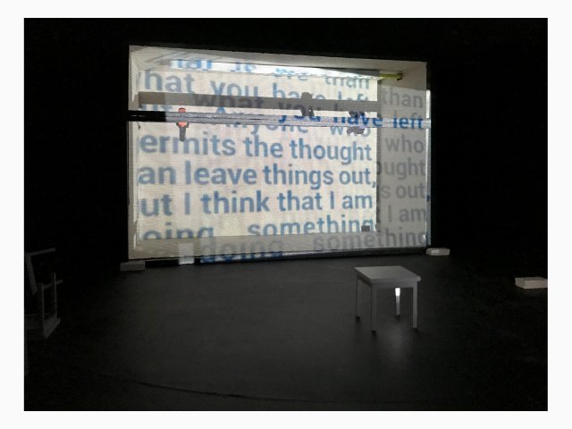 Ohne Titel (Halbzeug), 2019