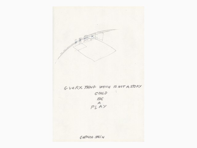 <i>Ohne Titel</i>, Bleistift auf Papier, 20,7 × 29,6 cm